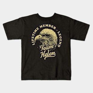 Helen Name - Lifetime Member Legend - Eagle Kids T-Shirt